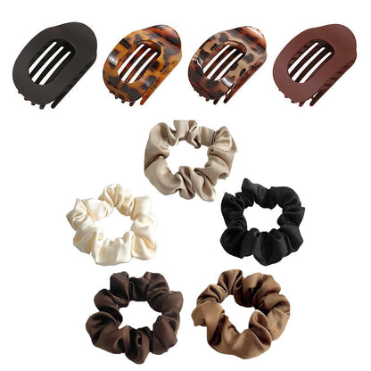 ⏳Denna veckas specialerbjudande✨ Oval uppsättning hårklämmor (4 st)