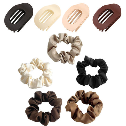 ⏳Denna veckas specialerbjudande✨ Oval uppsättning hårklämmor (4 st)