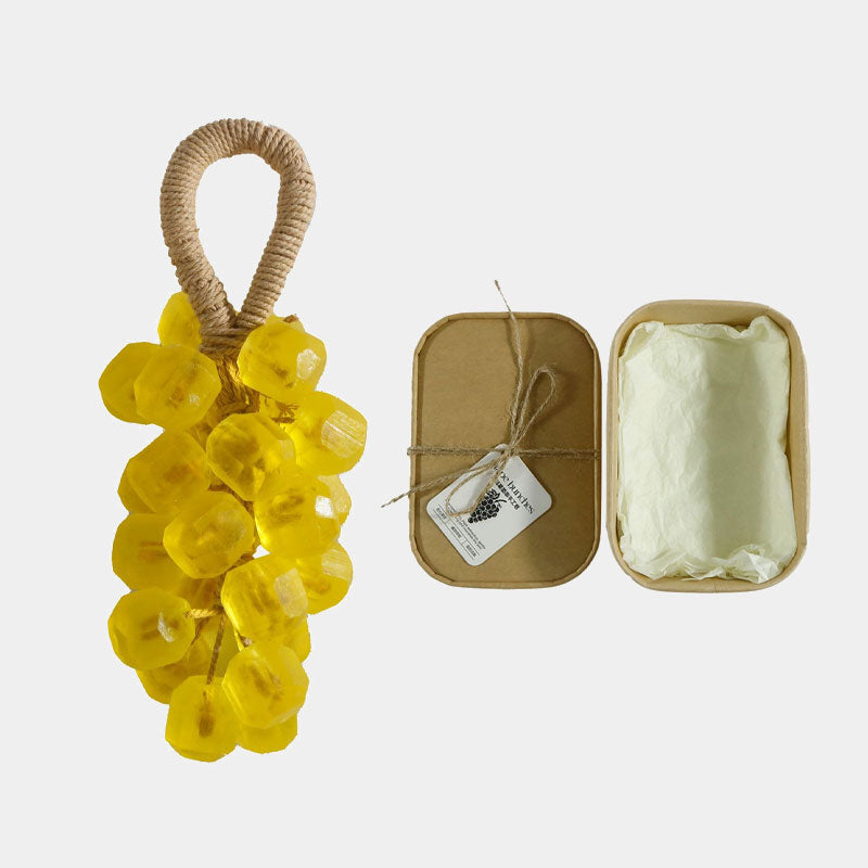 🍇Hantverkets arv: Handgjord kristalltvål med druvdoft