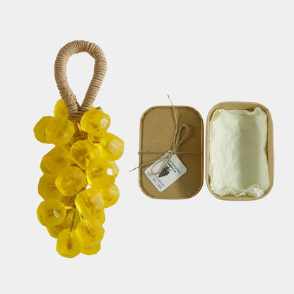 🍇Hantverkets arv: Handgjord kristalltvål med druvdoft