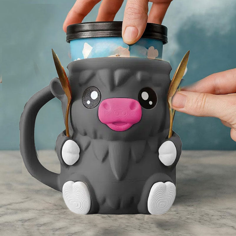 🐮Ferdinand Highland Cow Ice Cream Pint Holder