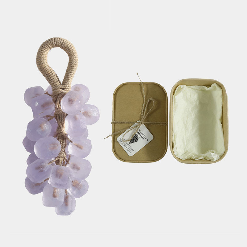 🍇Hantverkets arv: Handgjord kristalltvål med druvdoft