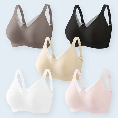 ⏰Försäljning inför jul: Köp två, få en gratis❤️ Ultra-stödjande behå Lyfter och formar – helt utan bygel