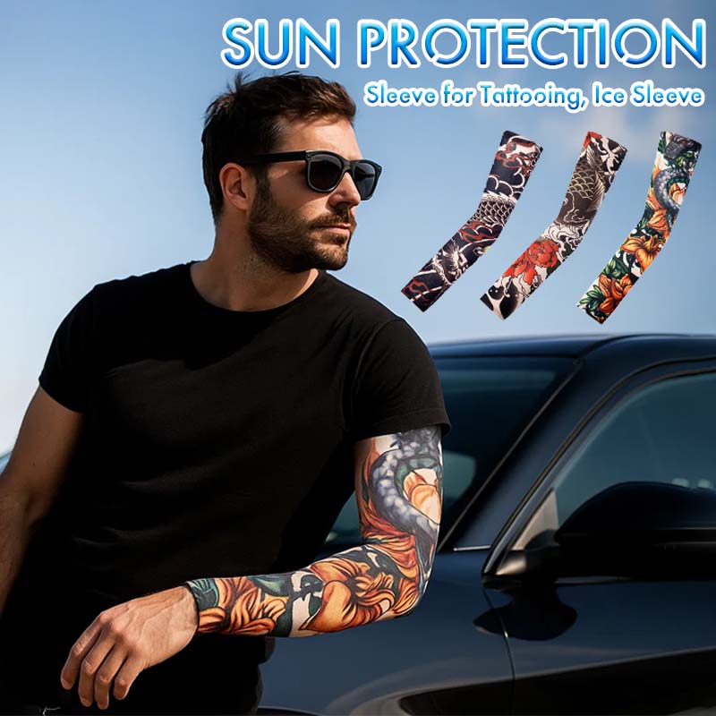 🧊🔥 Solskyddshylsa För Tatuering, Ishylsa