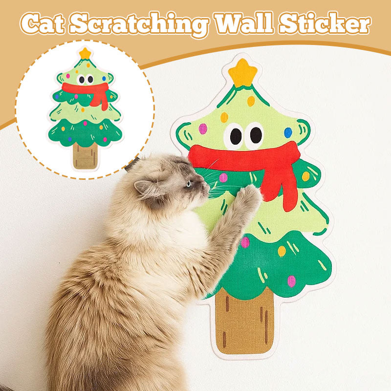 🐱Väggklistermärken för klösande katter kan klippas och klistras