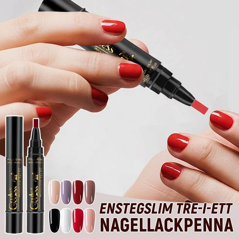 💅3-i-1 nagellackspenna i ett steg – Enkel, snabb och strålande vacker! ✨