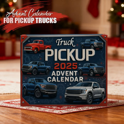 🎁🚛 Pickup Adventskalender 2025 - En hyllning till äkta bilkultur! 🎄✨