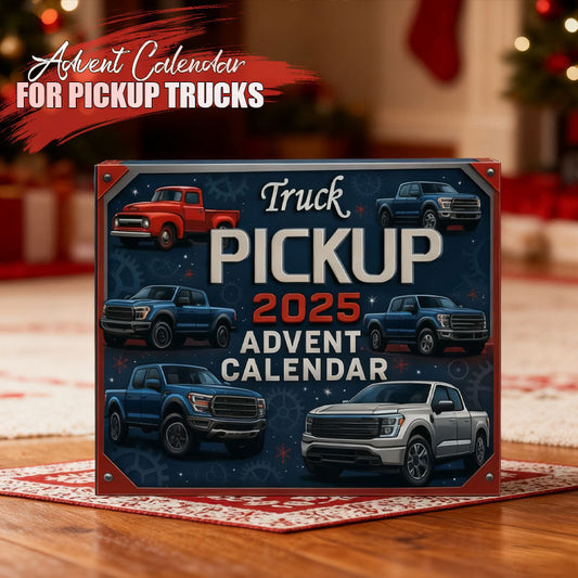 🎁🚛 Pickup Adventskalender 2025 - En hyllning till äkta bilkultur! 🎄✨