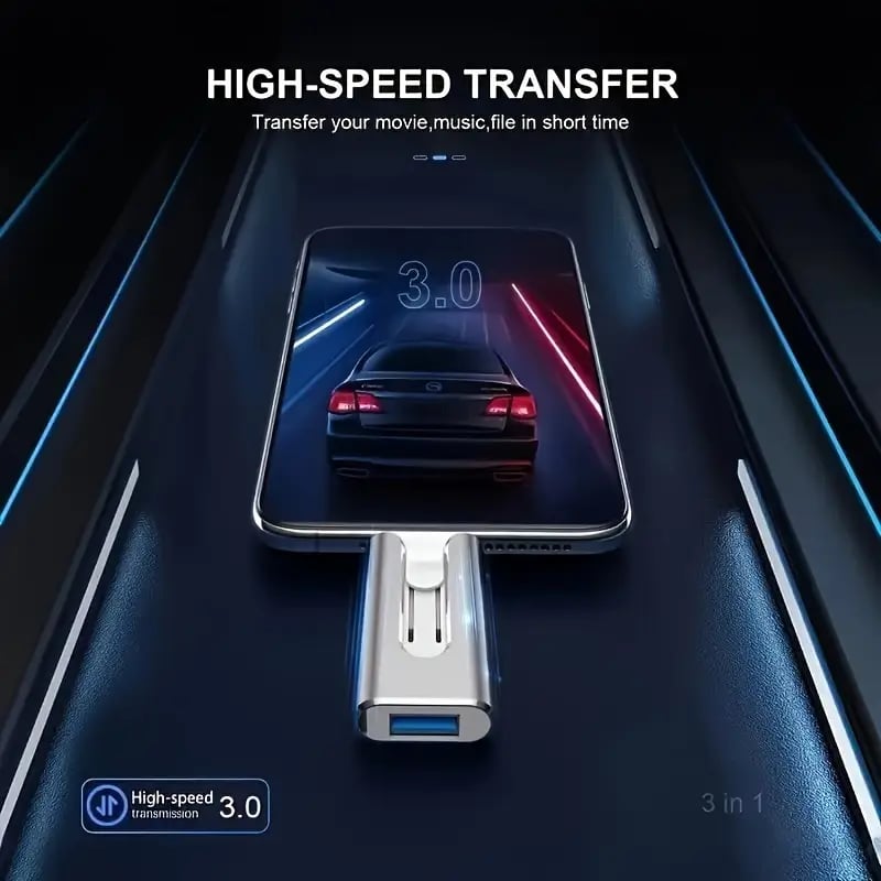 📱4-i-1 USB-minne/4-i--1 USB-minneskor