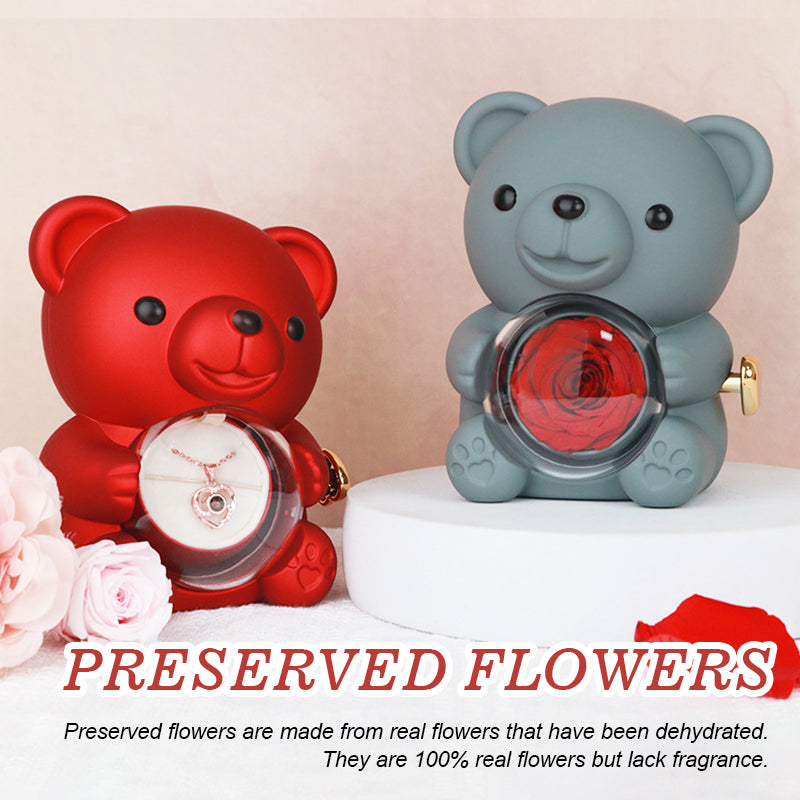 💝Överraskning är mer än ord🌹🎁Björnens överraskningspresentlåda