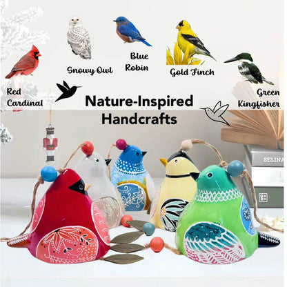 🐦Fågelsång vindklocka hängsmycke