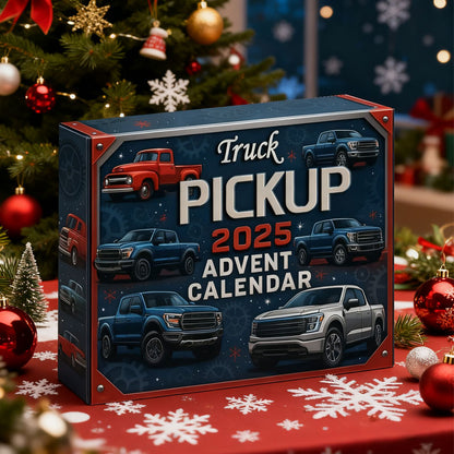 🎁🚛 Pickup Adventskalender 2025 - En hyllning till äkta bilkultur! 🎄✨