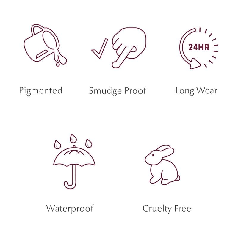 🎁Köp 1 få 1 gratis🔥-🌟24-timmars vattenfast eyeliner duo vässbar ögonpenna