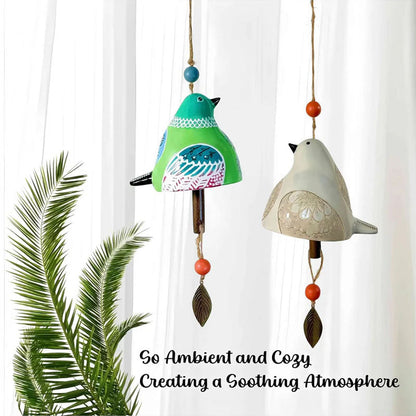 🐦Fågelsång vindklocka hängsmycke
