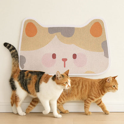 🐱Väggklistermärken för klösande katter kan klippas och klistras