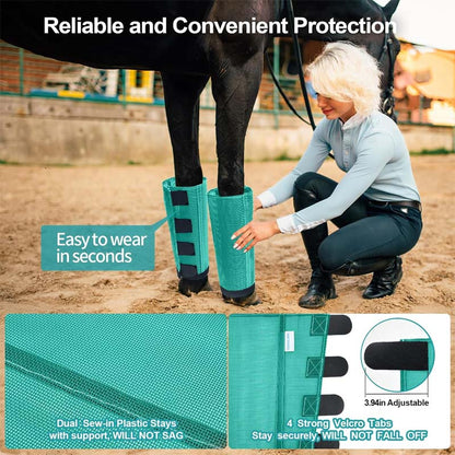 🐎Andningsbara mesh-leggings som skyddar mot hästflugo✨