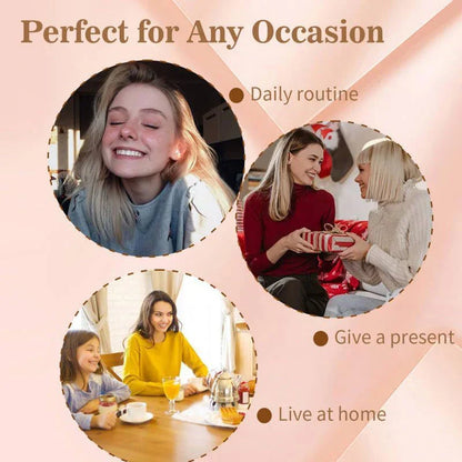 ⏳Denna veckas specialerbjudande✨ Oval uppsättning hårklämmor (4 st)