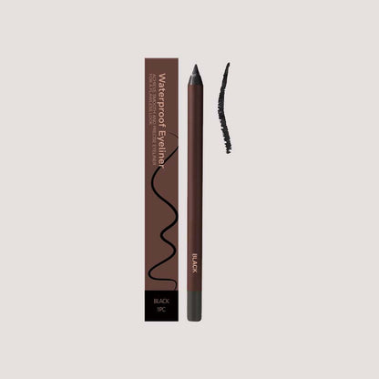 🎁Köp 1 få 1 gratis🔥-🌟24-timmars vattenfast eyeliner duo vässbar ögonpenna
