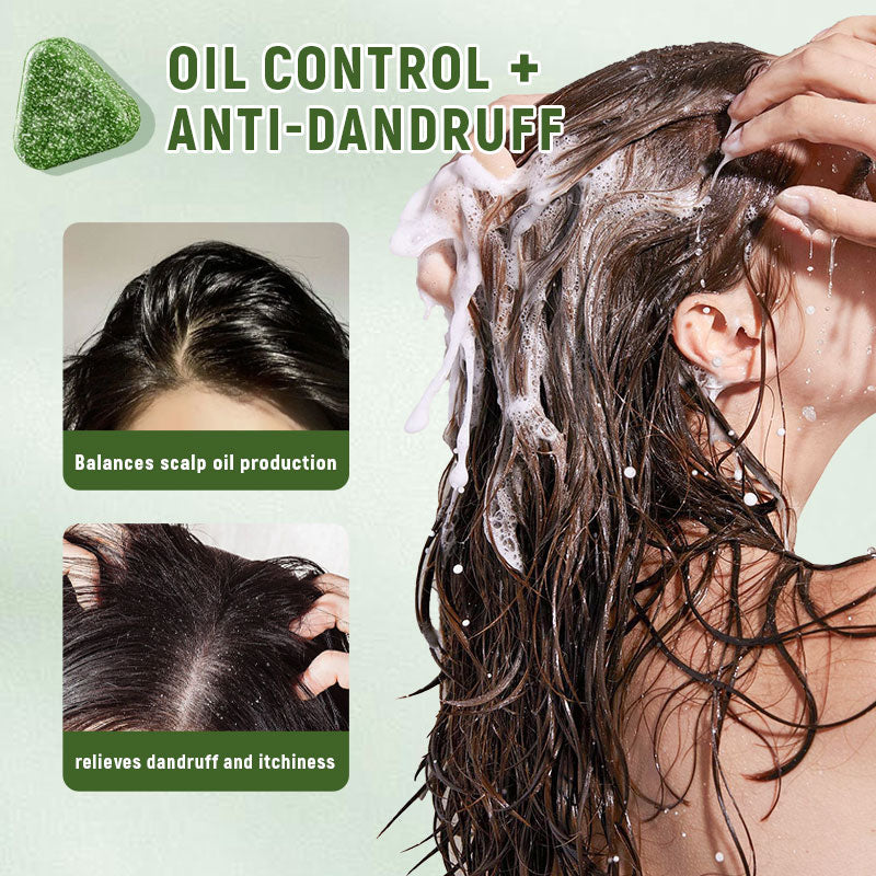 🌿 Usman Arborvitae Leaf Shampoo Bar – Naturlig örtbaserad hårvår