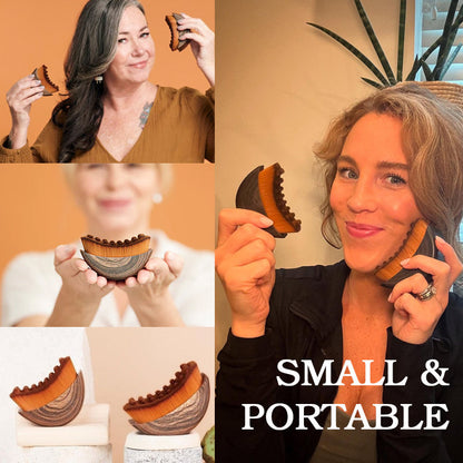 💆♀️ Lymfatisk konturborste för ansiktet | Varje borste skulpterar dina konturer