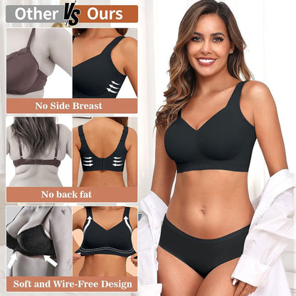 🎁Köp 1, få 2!  🔥 Super Lift-bh | Push-up-bh utan bygel 👍Säg adjö till hängande byst