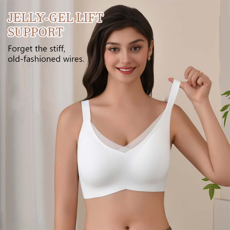 ⏰Försäljning inför jul: Köp två, få en gratis❤️ Ultra-stödjande behå Lyfter och formar – helt utan bygel