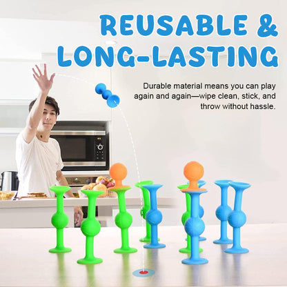 🌟 Starta minitävlingar när som helst, var som helst🎯 Fyll rummet med skrat