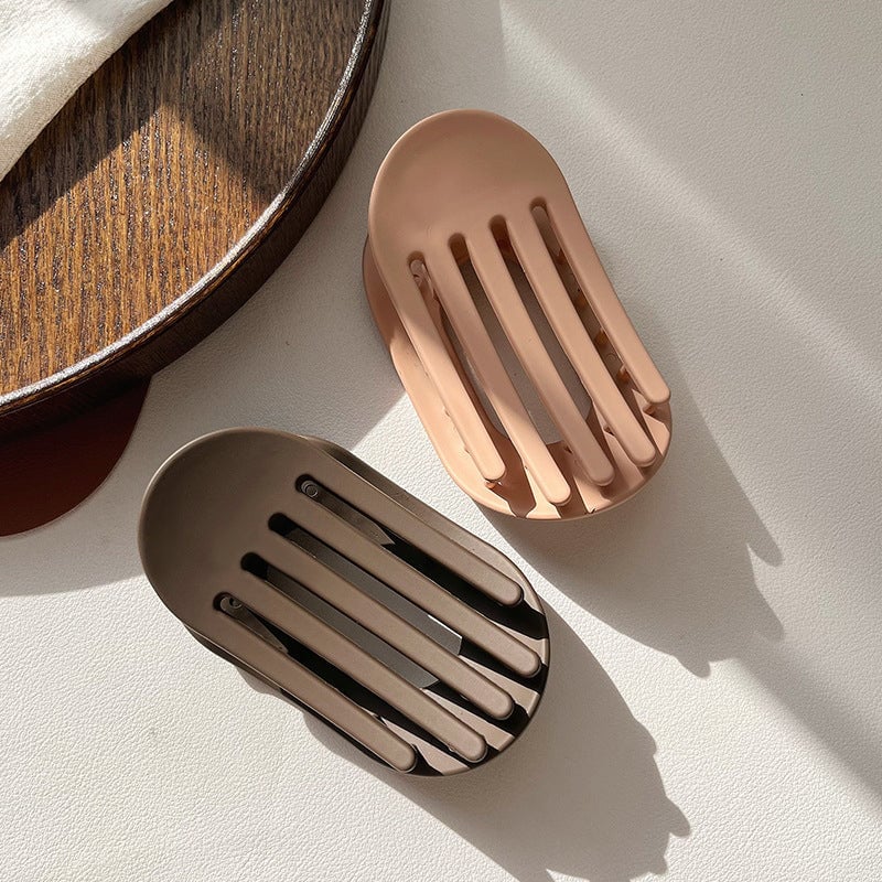 ⏳Denna veckas specialerbjudande✨ Oval uppsättning hårklämmor (4 st)