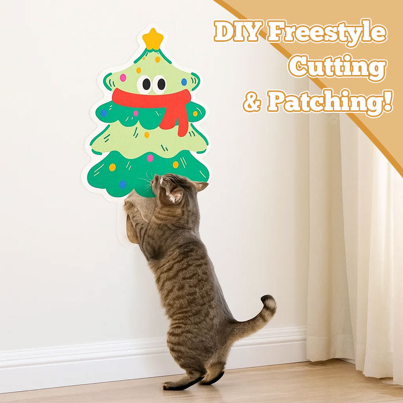 🐱Väggklistermärken för klösande katter kan klippas och klistras