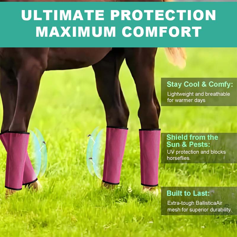 🐎Andningsbara mesh-leggings som skyddar mot hästflugo✨