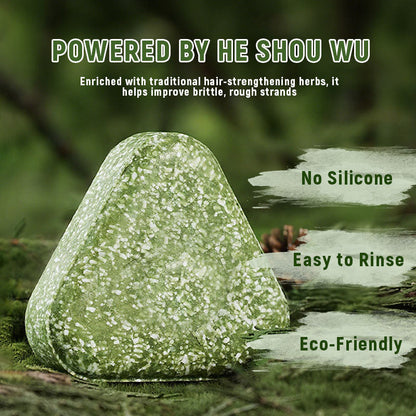 🌿 Usman Arborvitae Leaf Shampoo Bar – Naturlig örtbaserad hårvår