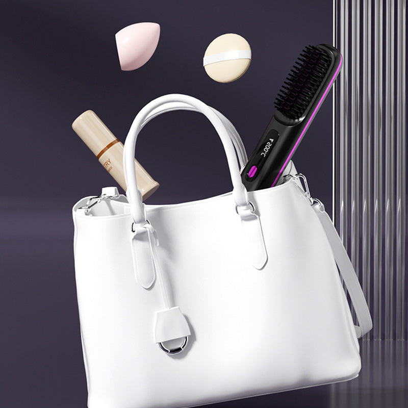 🥰Skapa vackert hår precis som du vill✨Trådlös hårplattån