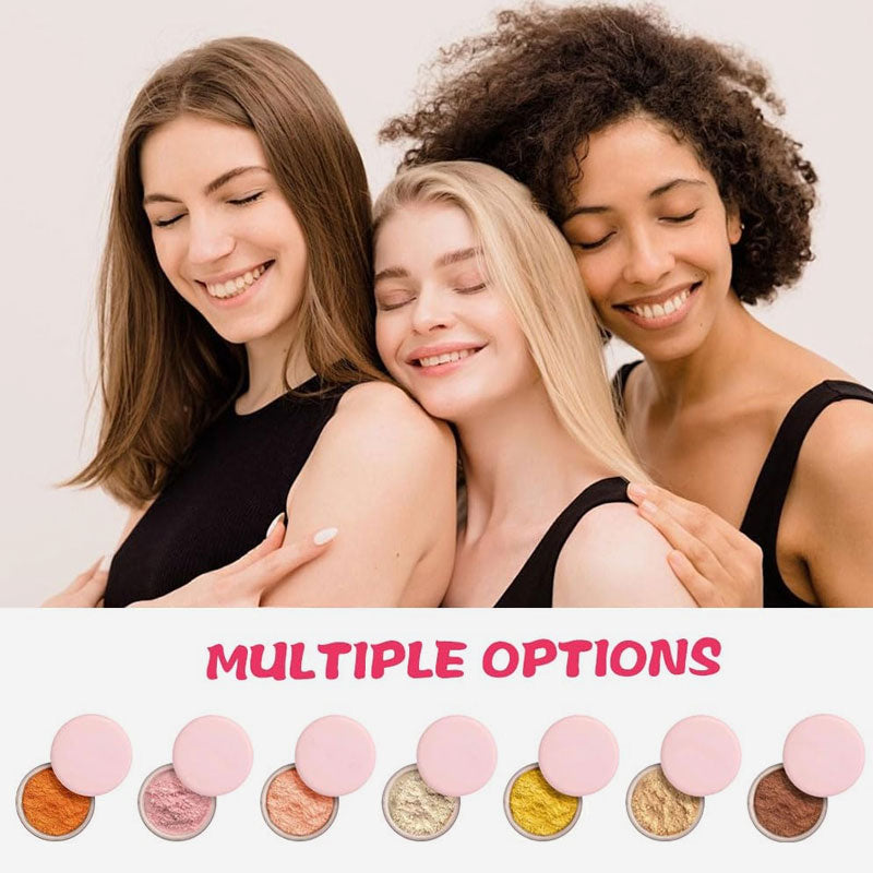 ⌛Halva priset under begränsad tid✨🌸Rosa fixeringspulve