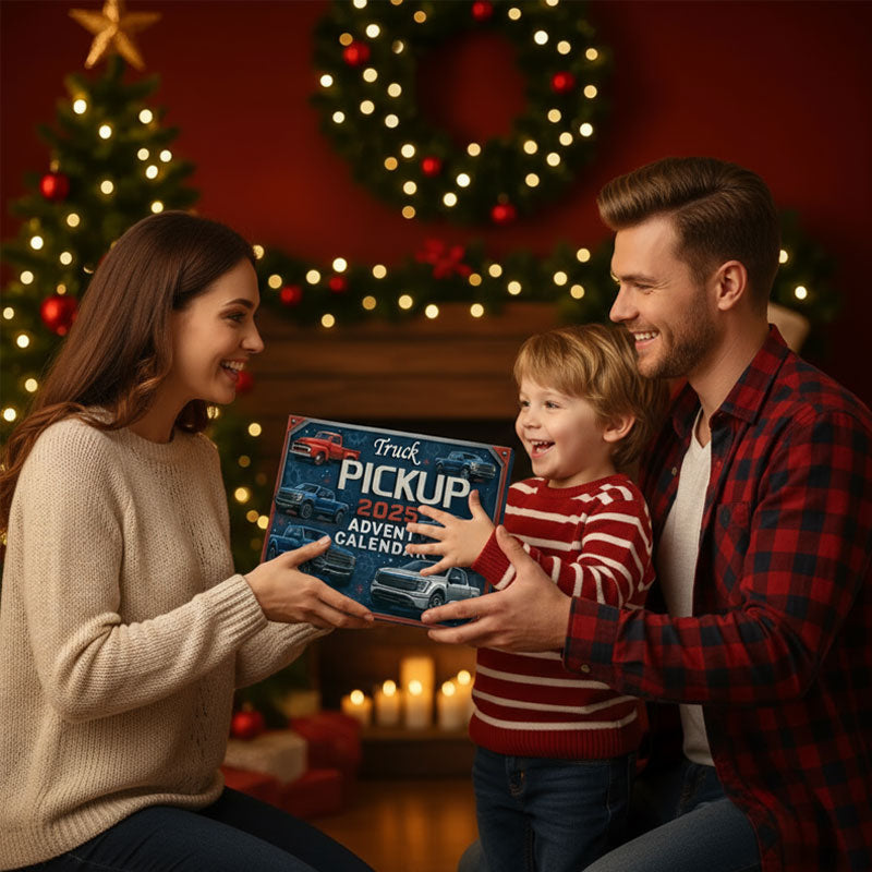 🎁🚛 Pickup Adventskalender 2025 - En hyllning till äkta bilkultur! 🎄✨