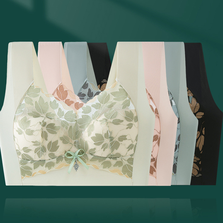 ⏳Veckans specialerbjudande: köp 1, få 2 grati💗Sömlös BH i stor storlek som framhäver ryggen