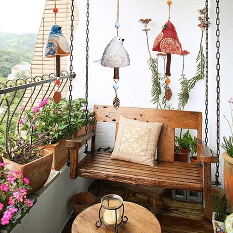 🐦Fågelsång vindklocka hängsmycke