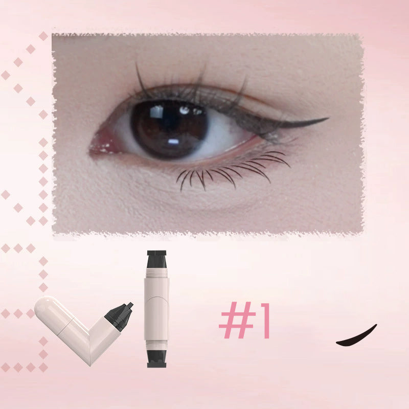 ✨Köp 1 få 1 gratis😊✍️ Allt-i-ett-eyelinerstämpel | Skapa perfekt eyeliner utan ansträngning!