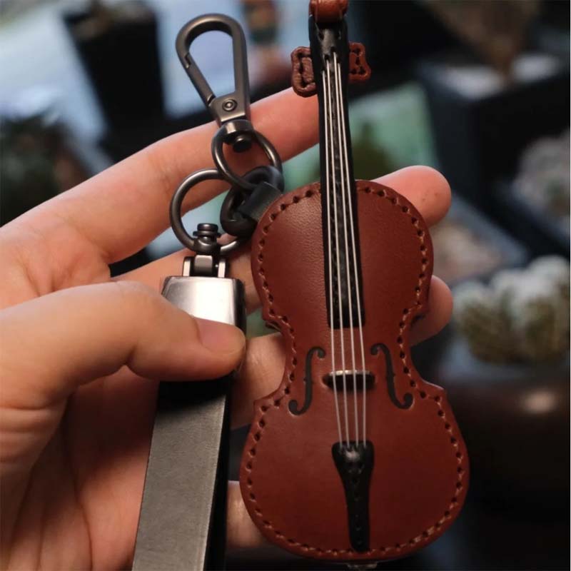 🎻 Fiolhänge Nyckelring – en liten melodi i fickan