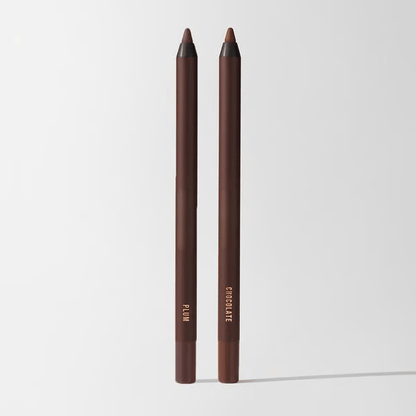 🎁Köp 1 få 1 gratis🔥-🌟24-timmars vattenfast eyeliner duo vässbar ögonpenna