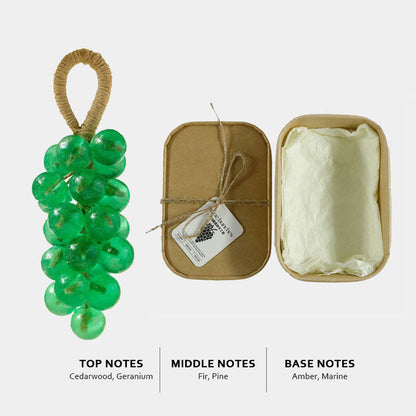 🍇Hantverkets arv: Handgjord kristalltvål med druvdoft