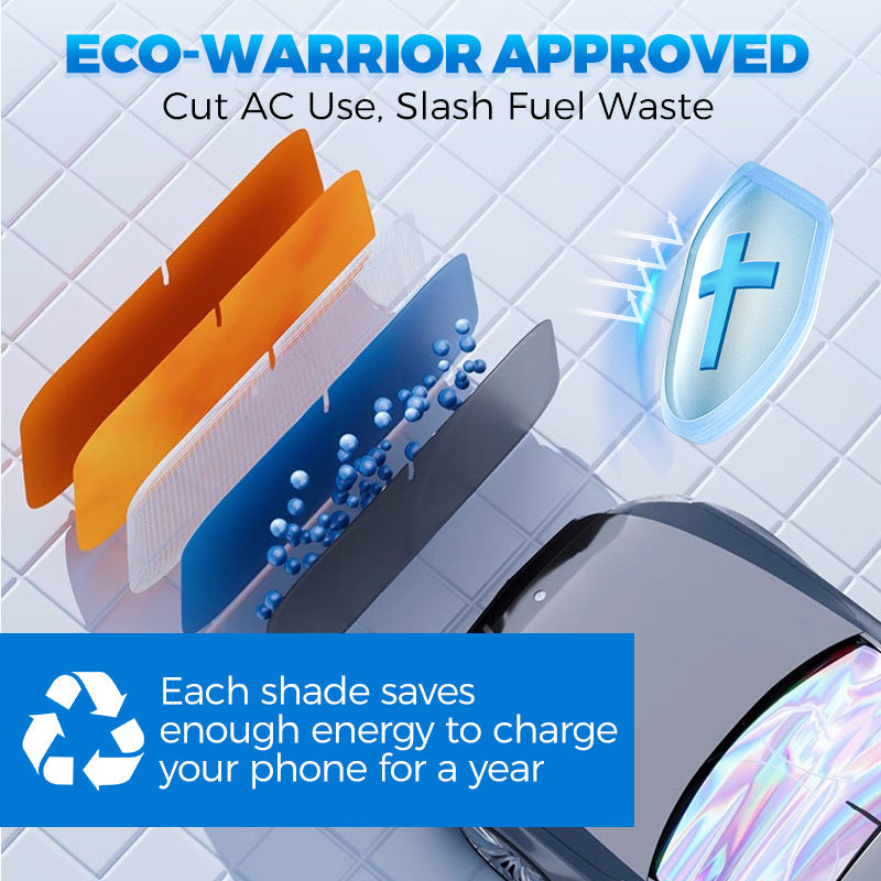 🌞🌈Laser solskydd för bilens vindruta