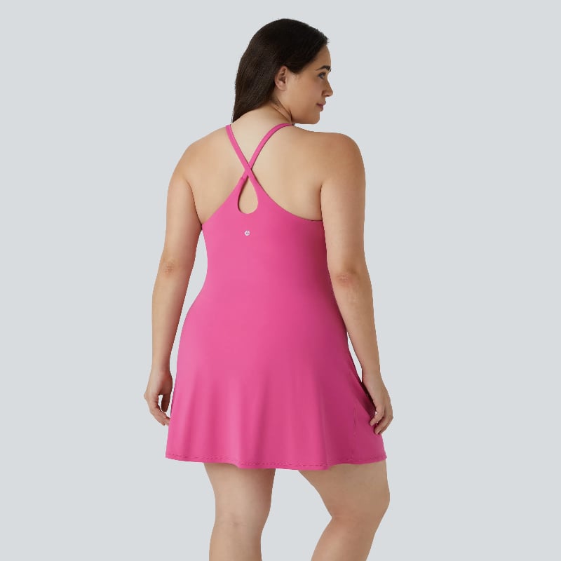 🎁Sista dagen 49% rabatt🔥Den ultimata rygglösa aktivklänningen - gjord för rörelse och enkla toalettbesö