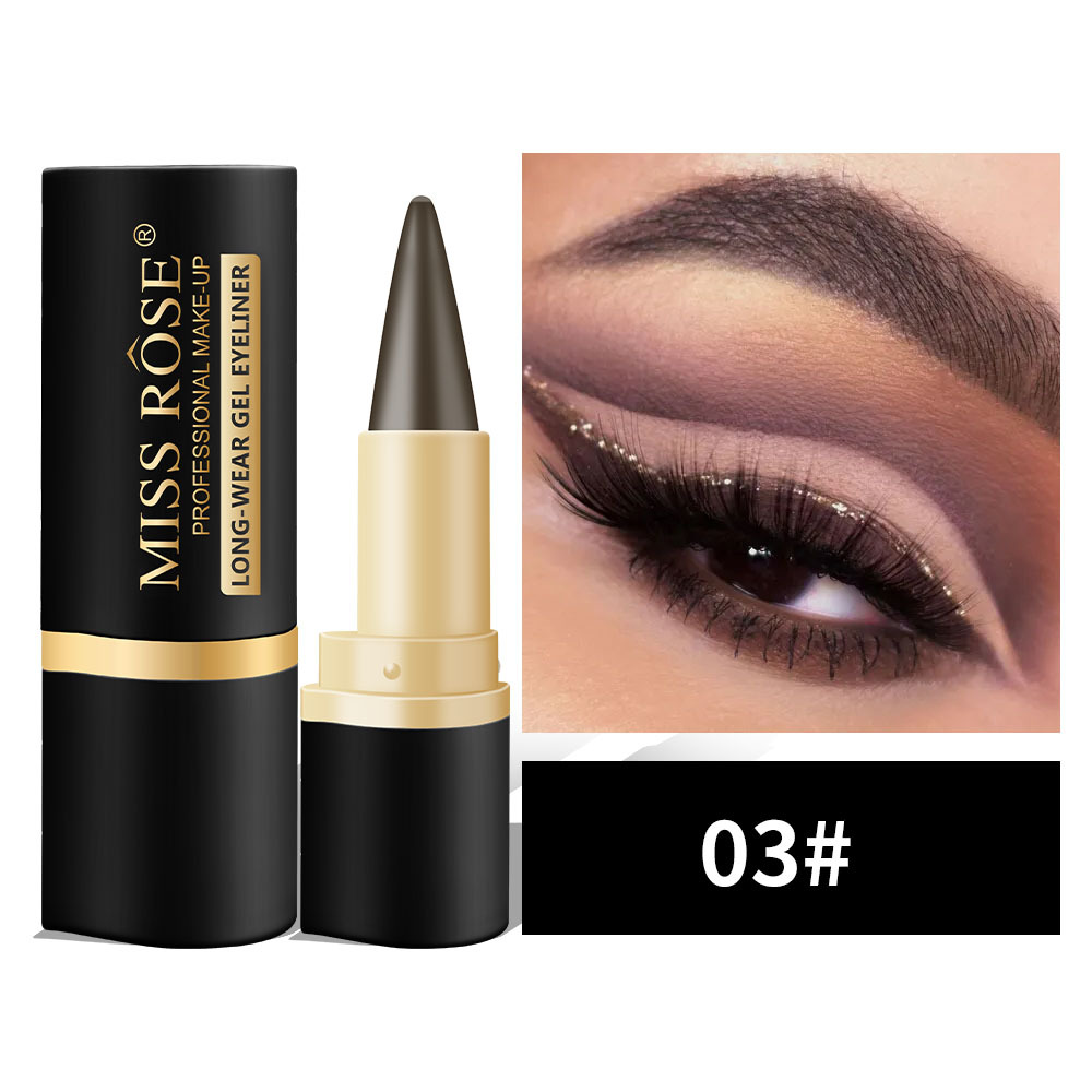⏰Begränsad tidsförsäljning: Köp 1 få 1 gratis❤️Glidande vattenfast kajal-eyeliner