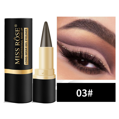 ⏰Begränsad tidsförsäljning: Köp 1 få 1 gratis❤️Glidande vattenfast kajal-eyeliner
