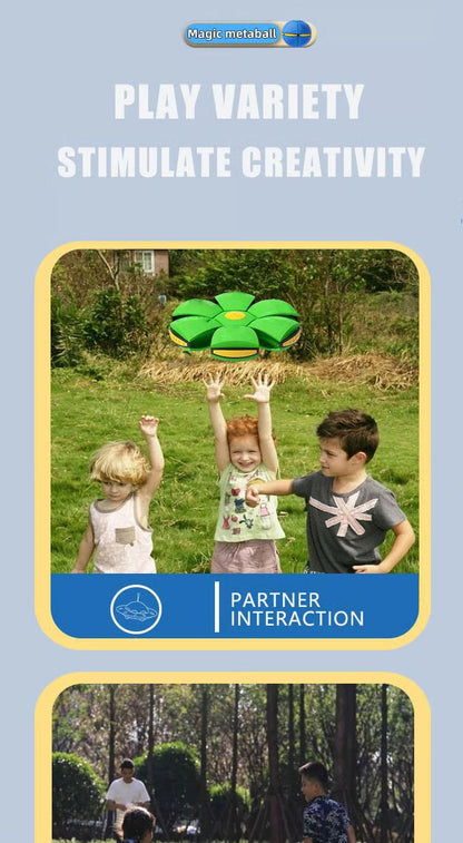 Köp Transform Ball: Magisk Frisbee-Boll ⚽️ | Perfekt present 🎁 3-6 år