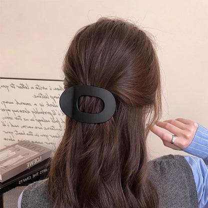 ⏳Denna veckas specialerbjudande✨ Oval uppsättning hårklämmor (4 st)