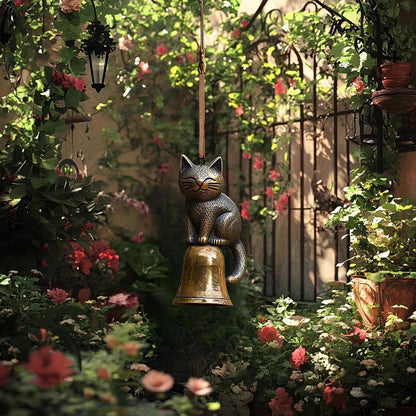 ⏳Aktuellt erbjudande: 60% rabatt🐱Handgjord retro klocka med kattvagg