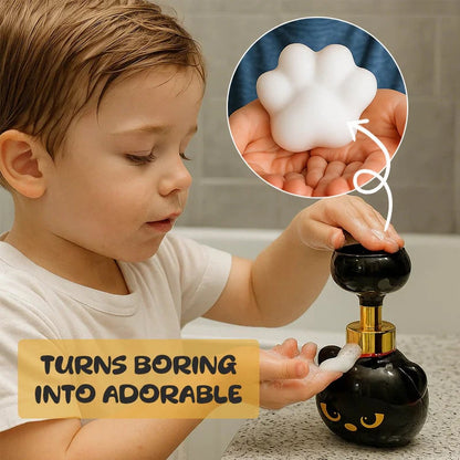 🐾Magisk tvålpump med kattfotavtryc