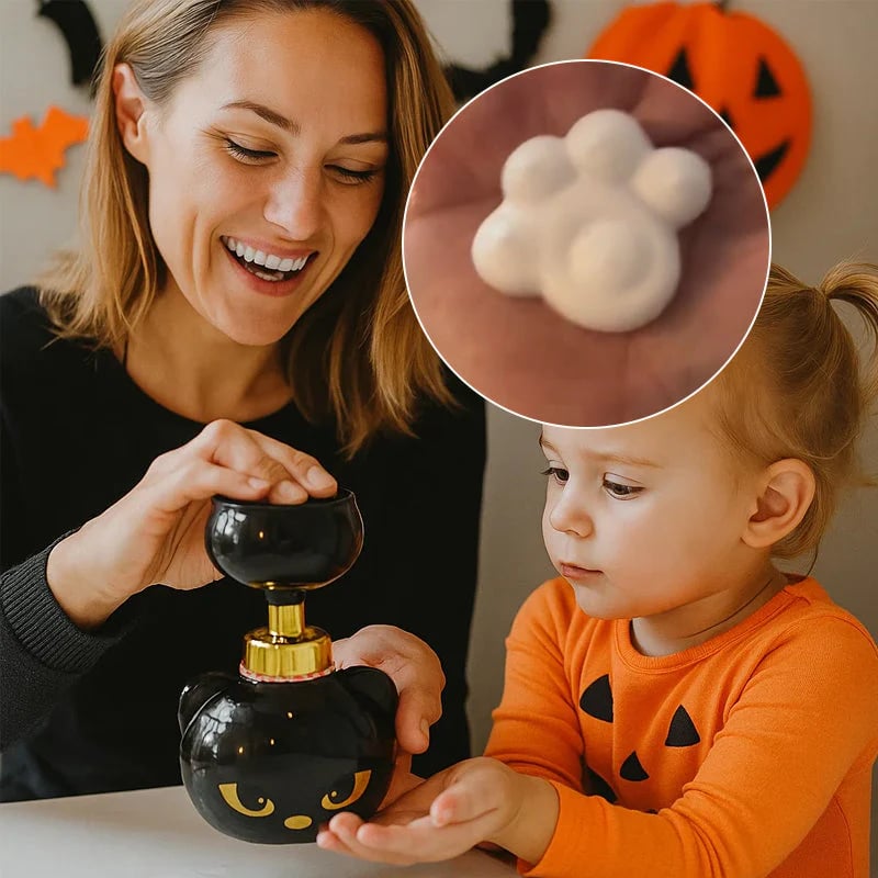 🐾Magisk tvålpump med kattfotavtryc